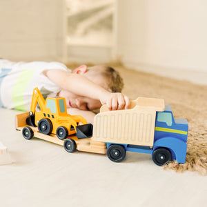 Dump Truck and Loader