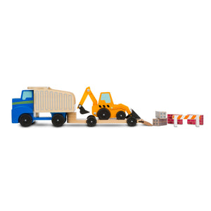 Dump Truck and Loader