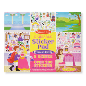 Reusable Sticker Pad - Princess Castle