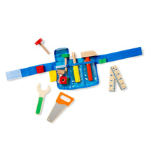 Load image into Gallery viewer, Deluxe Wooden Tool Belt Set