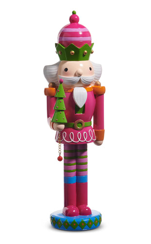 Bright Whimsical Nutcracker 16”