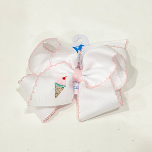 Ice Cream Hair Bow