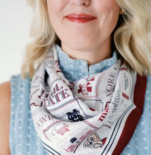 Load image into Gallery viewer, Mississippi State Silk Scarf