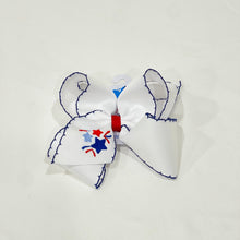 Load image into Gallery viewer, Patriotic Hair Bow