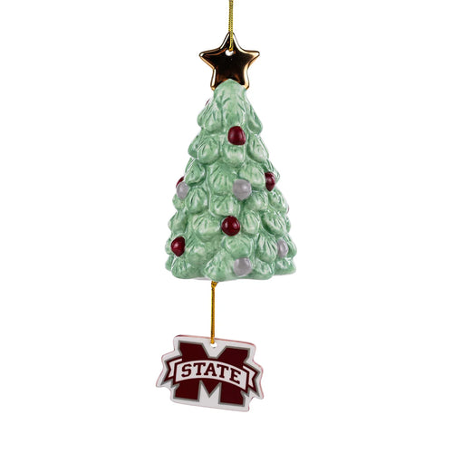 Mississippi State Logo Christmas Tree Ornament 26