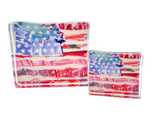 Load image into Gallery viewer, Red Flag, Stars and Stripes Acrylic