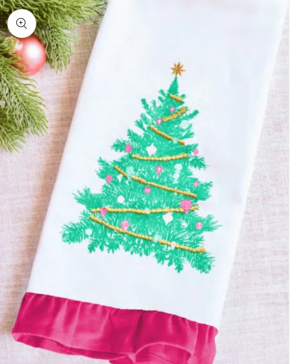 Whimsical Tree Tea Towel