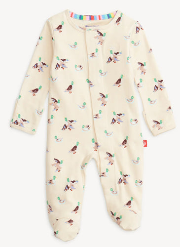 Quack Me Up Organic Cotton Footie
