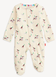 Quack Me Up Organic Cotton Footie