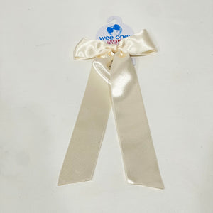 Medium French Satin Bow with Tails