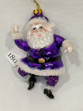 Load image into Gallery viewer, Bright Santa Ornament