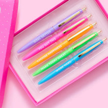 Load image into Gallery viewer, Motivational Pen Set - 5 pc