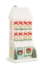 Load image into Gallery viewer, Snowflake Lane Lighted Paper Houses