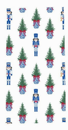 Merry Marchers Tea Towel