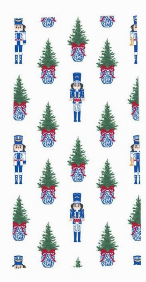 Merry Marchers Tea Towel