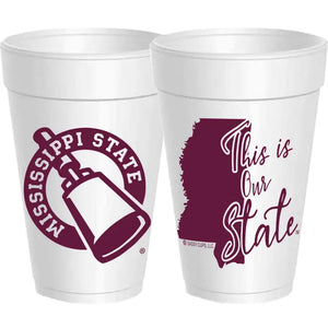 MSU Styrofoam Cups