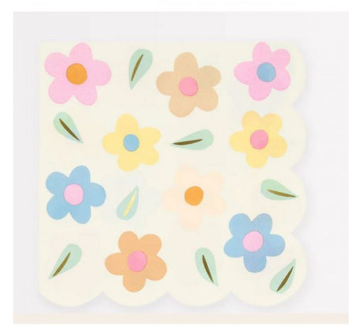 Happy Flower small napkins