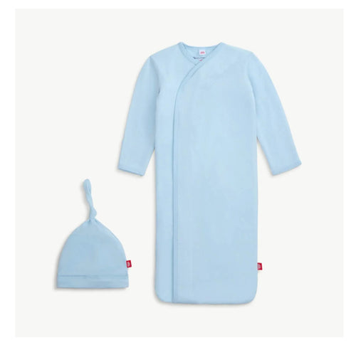Baby Blue Modal Gown set