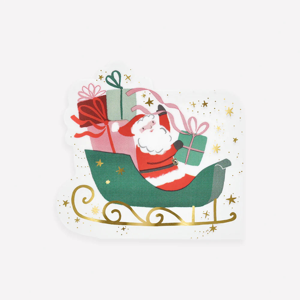 Sleigh Napkins 16ct
