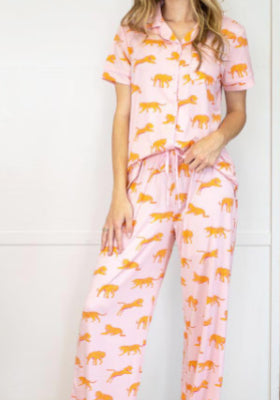 Tiger Walk PJ Set