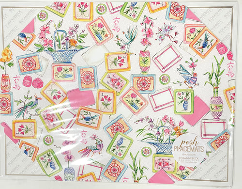 Mahjong Posh Placemats by Rosanne Beck