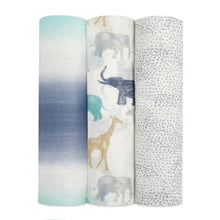 Load image into Gallery viewer, Large Swaddle Blanket 3 pack