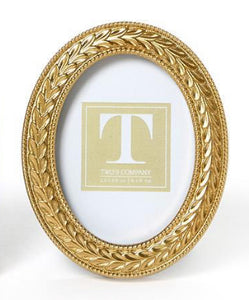 Laurel Wreath Gold Frame