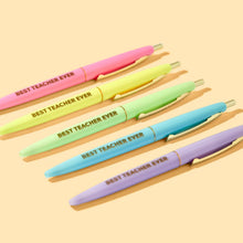Load image into Gallery viewer, Best Teacher Ever Pen Set