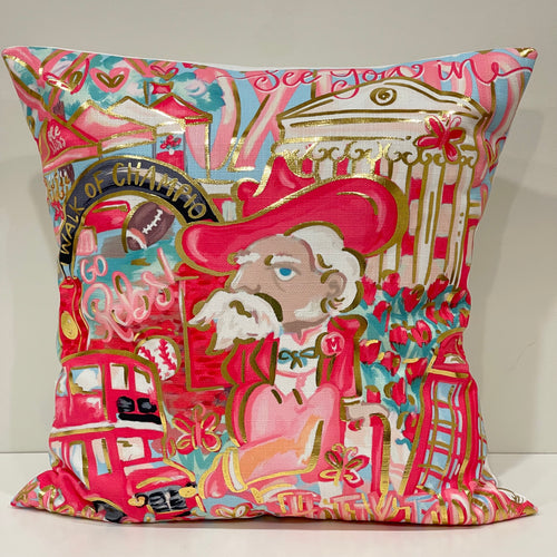 See you in Oxford 24x24 pillow
