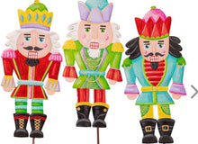 Load image into Gallery viewer, Merry and Bright Nutcracker Ornaments