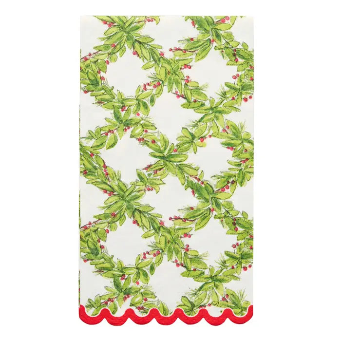 Holly Berry Guest Towel Napkins