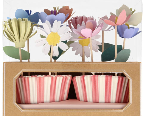 Floral paper products