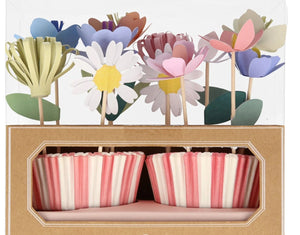 Floral paper products