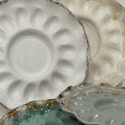 Handcrafted Egg Platter