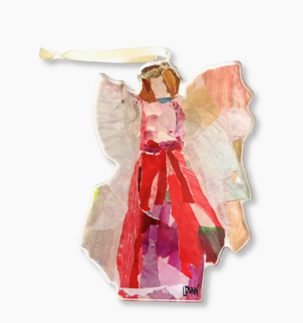 Stancy Angel Acrylic Ornament .25’’
