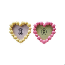 Load image into Gallery viewer, Heart Shaped Photo Frame beaded