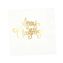Load image into Gallery viewer, Merry Christmas Napkins