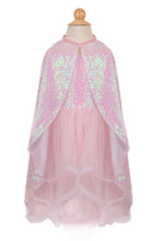 Load image into Gallery viewer, Sequins Twirl Cape- Pink