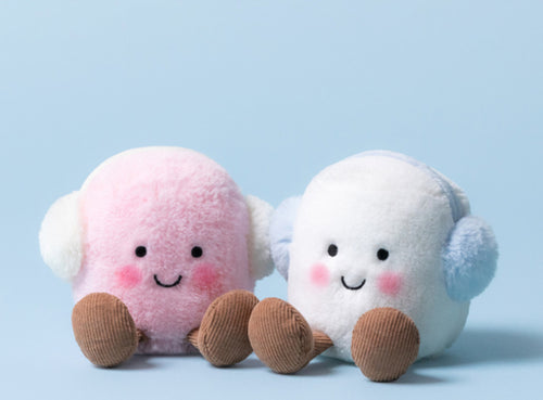 Amuseables Toastie Pink and White Marshmallows Jellycat
