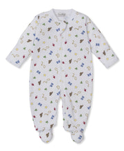Load image into Gallery viewer, Cowboy Pattern Footie with Zipper