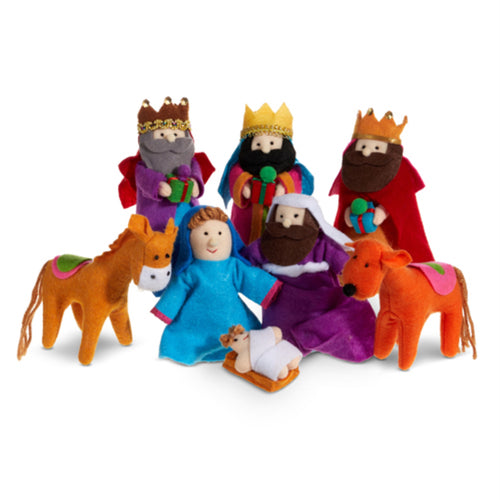 6’’ Felt Nativity