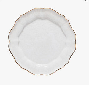Impressions White w/ Gold Trim