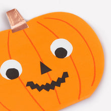 Load image into Gallery viewer, Halloween Pumpkin Napkins