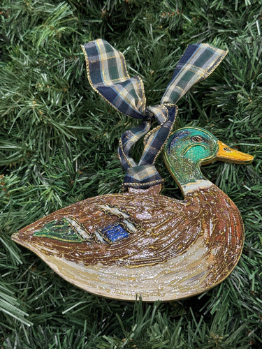 Mallard Wooden Ornament