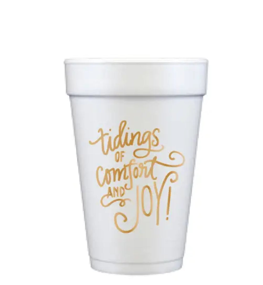 Inspirational Christmas Styrofoam Cups
