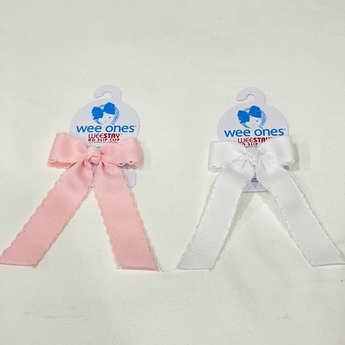 Tiny Moonstitch Bow W Tails