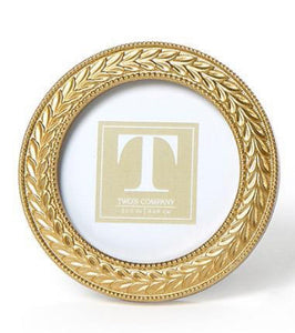 Laurel Wreath Gold Frame
