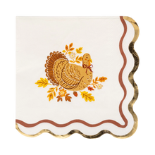 Load image into Gallery viewer, Harvest Turkey Cocktail Napkins