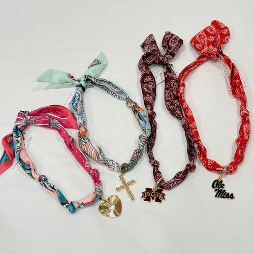 Scarf Necklaces