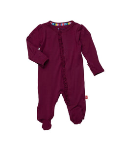 Bourdeaux Ruffle Magnetic Footie